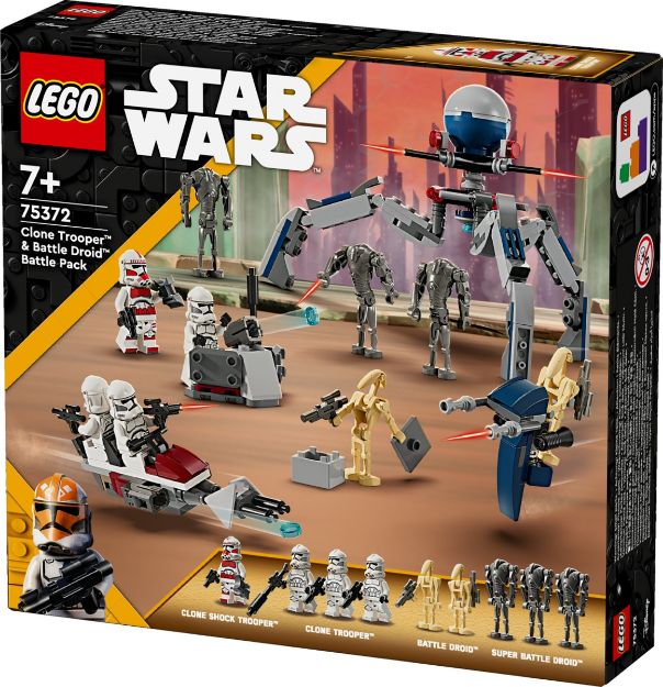 Bild von LEGO® Star Wars™ - 75372 Clone Trooper™ & Battle Droid™ Battle Pack