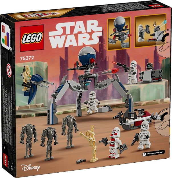 Bild von LEGO® Star Wars™ - 75372 Clone Trooper™ & Battle Droid™ Battle Pack