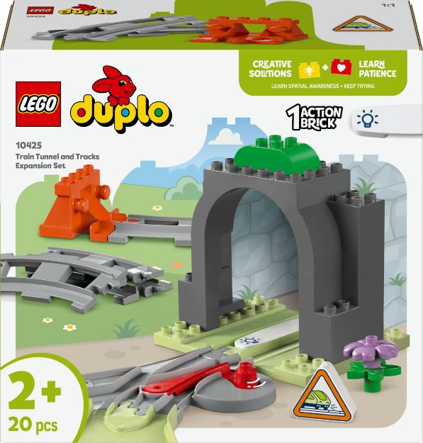 Bild von LEGO® DUPLO® - 10425 Eisenbahntunnel und Schienen – Erweiterungsset