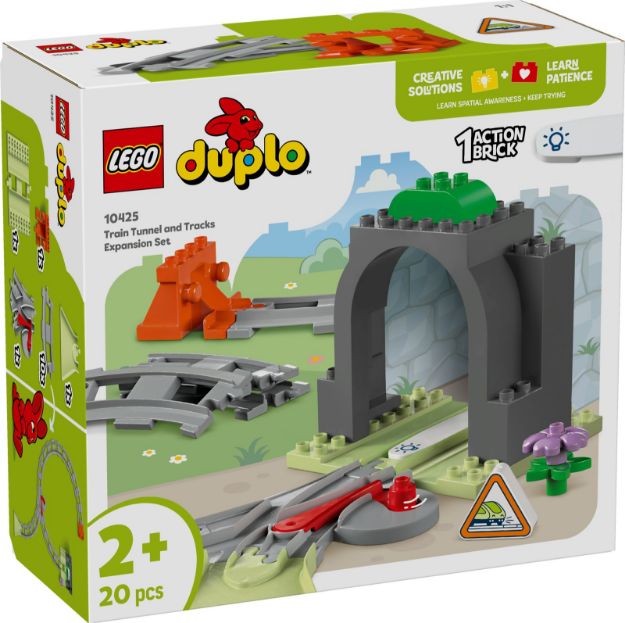 Bild von LEGO® DUPLO® - 10425 Eisenbahntunnel und Schienen – Erweiterungsset