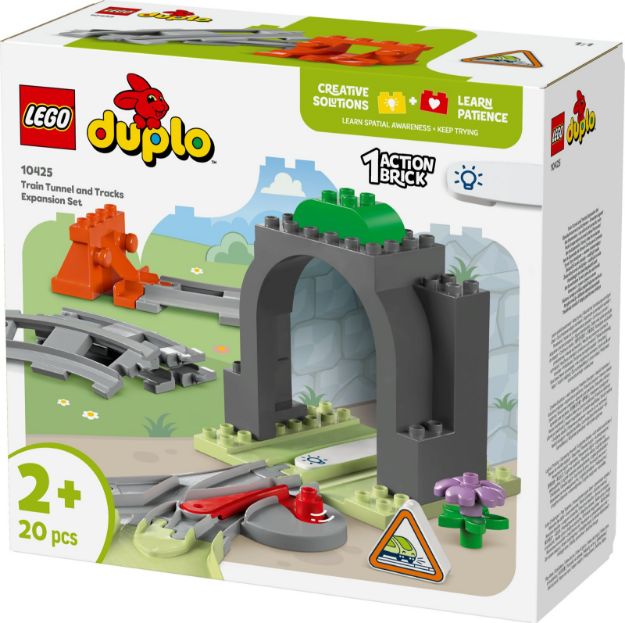 Bild von LEGO® DUPLO® - 10425 Eisenbahntunnel und Schienen – Erweiterungsset