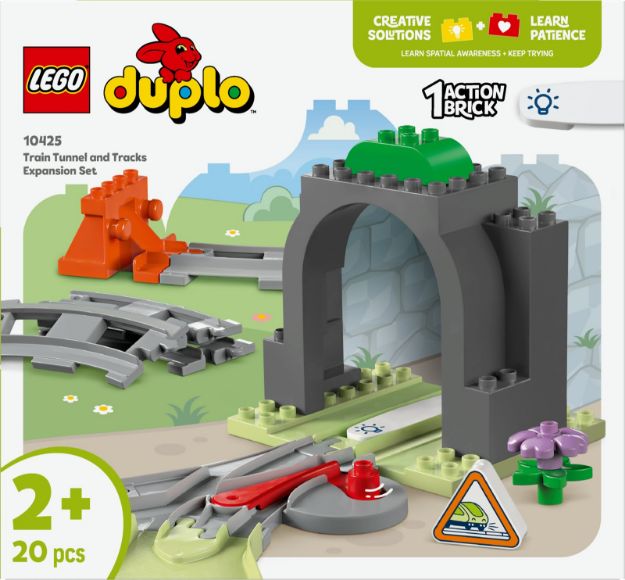 Bild von LEGO® DUPLO® - 10425 Eisenbahntunnel und Schienen – Erweiterungsset