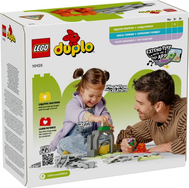 Bild von LEGO® DUPLO® - 10425 Eisenbahntunnel und Schienen – Erweiterungsset