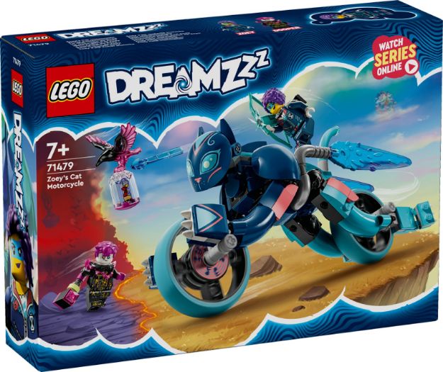 Bild von LEGO® DREAMZzz - 71479 Zoeys Katzenmotorrad