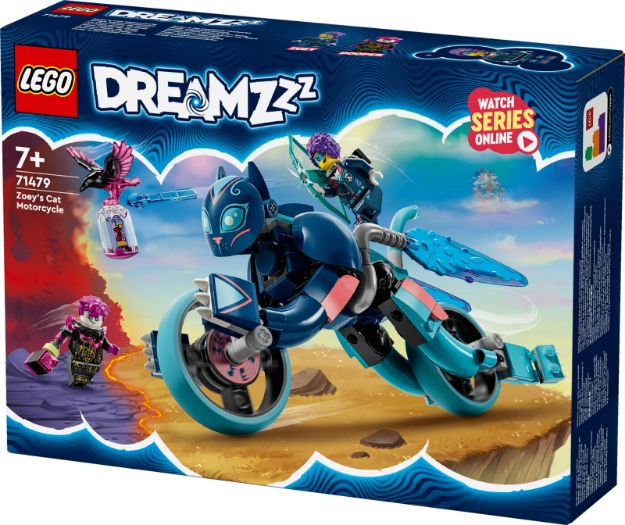 Bild von LEGO® DREAMZzz - 71479 Zoeys Katzenmotorrad