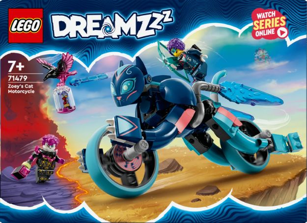 Bild von LEGO® DREAMZzz - 71479 Zoeys Katzenmotorrad
