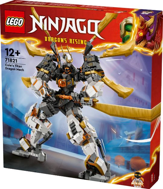 Bild von LEGO® NINJAGO - 71821 Coles Titandrachen-Mech