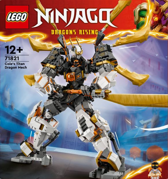 Bild von LEGO® NINJAGO - 71821 Coles Titandrachen-Mech