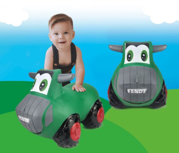 Bild von Jamara Hüpf Traktor Fendt mit Pumpe 52cm - 460598