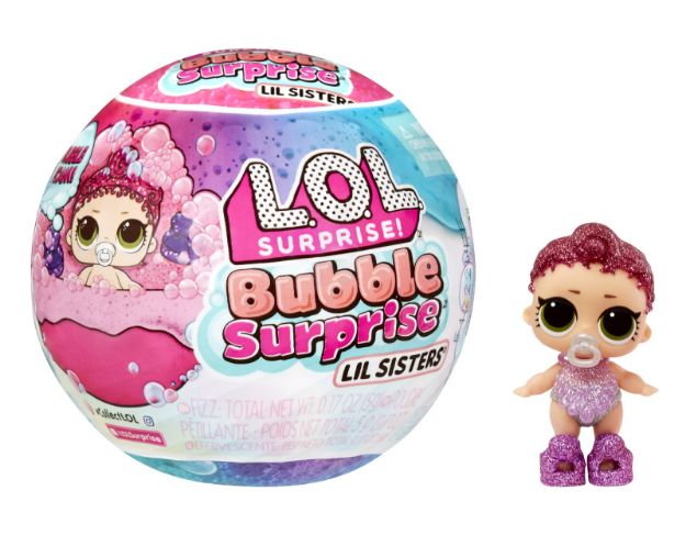 Bild von L.O.L. Surprise Bubble Surprise Lil Sisters Asst in PDQ - 119791EUC
