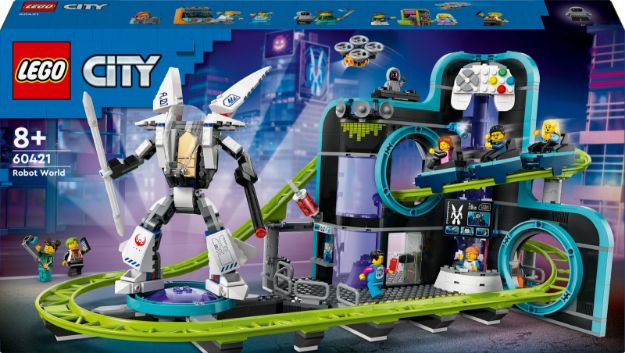 Bild von LEGO® City - 60421 Achterbahn mit Roboter-Mech