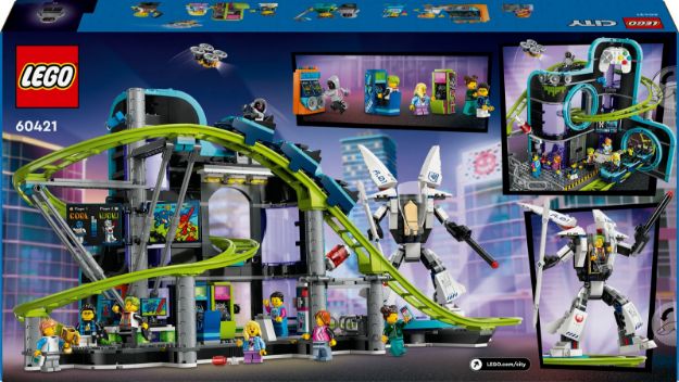 Bild von LEGO® City - 60421 Achterbahn mit Roboter-Mech