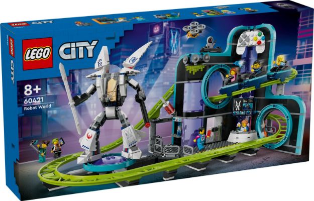 Bild von LEGO® City - 60421 Achterbahn mit Roboter-Mech