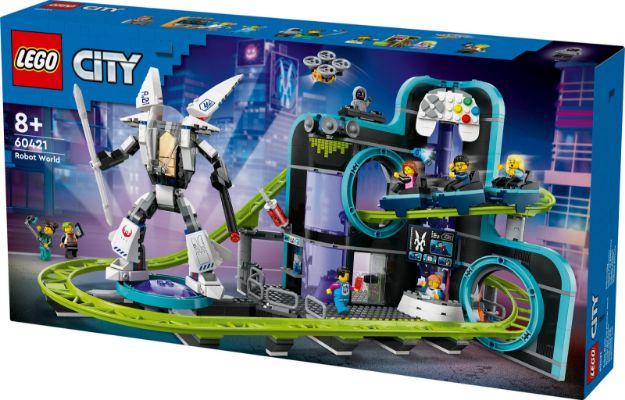 Bild von LEGO® City - 60421 Achterbahn mit Roboter-Mech