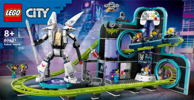 Bild von LEGO® City - 60421 Achterbahn mit Roboter-Mech