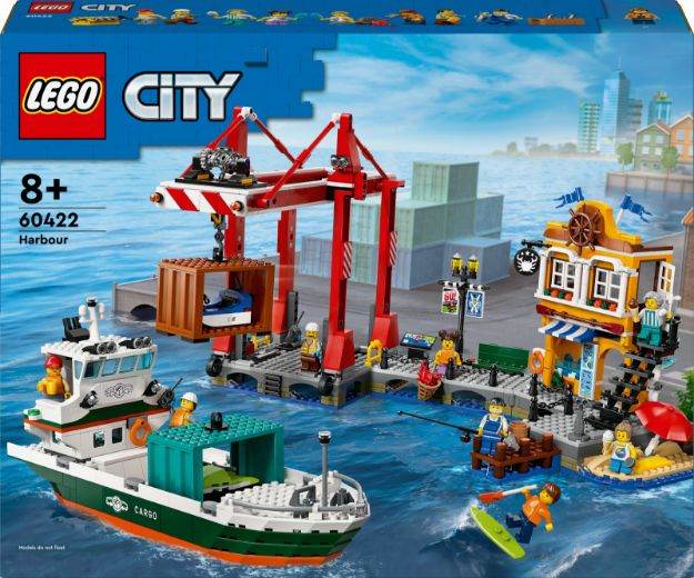 Bild von LEGO® City - 60422 Hafen mit Frachtschiff