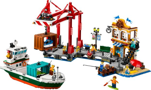 Bild von LEGO® City - 60422 Hafen mit Frachtschiff