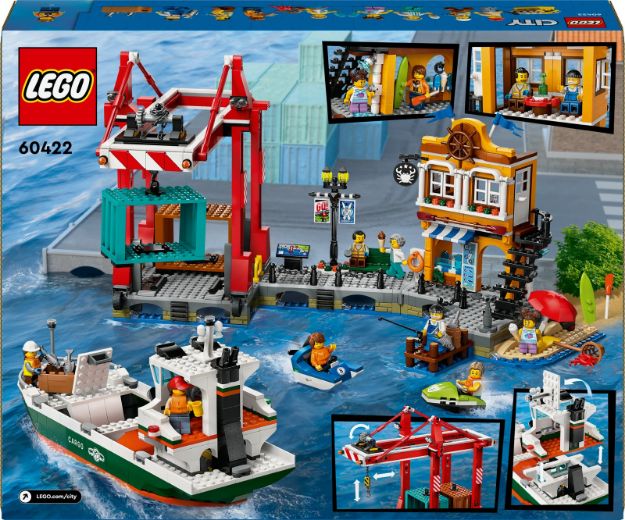 Bild von LEGO® City - 60422 Hafen mit Frachtschiff