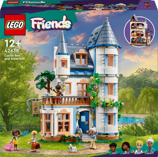 Bild von LEGO® Friends - 42638 Burg mit Ferienunterkunft