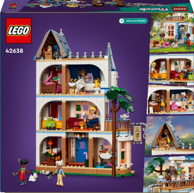 Bild von LEGO® Friends - 42638 Burg mit Ferienunterkunft