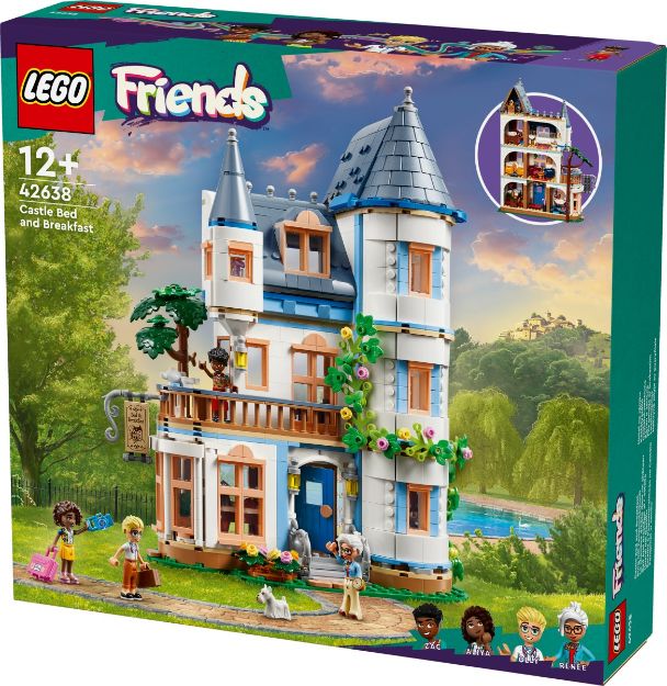 Bild von LEGO® Friends - 42638 Burg mit Ferienunterkunft