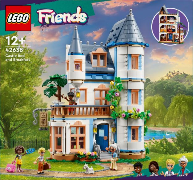Bild von LEGO® Friends - 42638 Burg mit Ferienunterkunft
