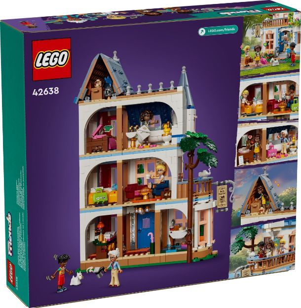 Bild von LEGO® Friends - 42638 Burg mit Ferienunterkunft