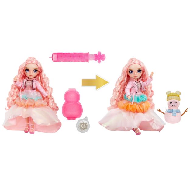 Bild von Rainbow High Winter Wonderland Puppe Bella (Pink)