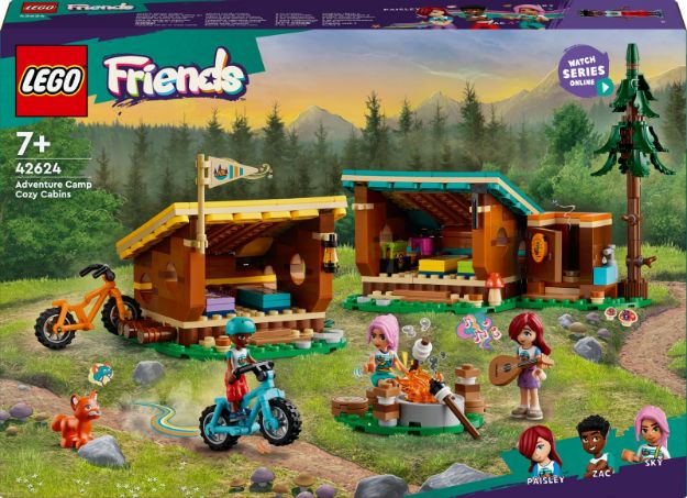 Bild von LEGO® Friends - 42624 Gemütliche Hütten im Abenteuercamp