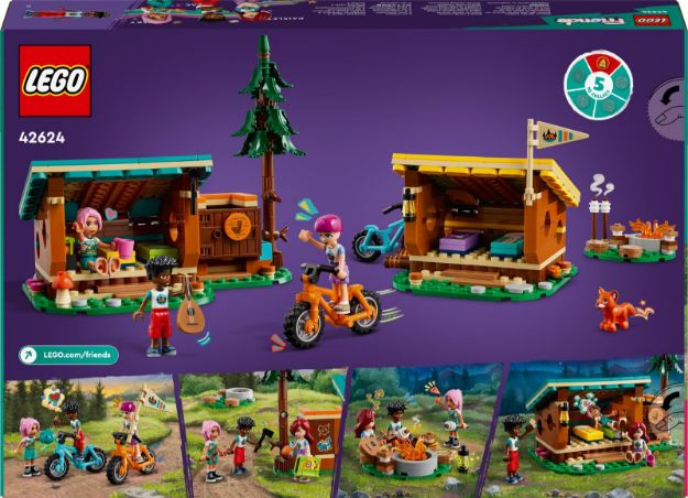 Bild von LEGO® Friends - 42624 Gemütliche Hütten im Abenteuercamp