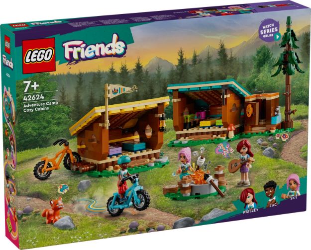 Bild von LEGO® Friends - 42624 Gemütliche Hütten im Abenteuercamp