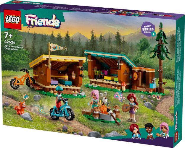 Bild von LEGO® Friends - 42624 Gemütliche Hütten im Abenteuercamp