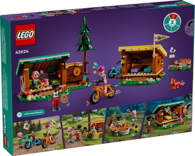 Bild von LEGO® Friends - 42624 Gemütliche Hütten im Abenteuercamp