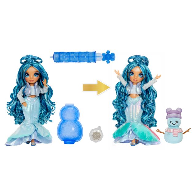 Bild von Rainbow High Winter Wonderland Puppe Skyler (Blue)
