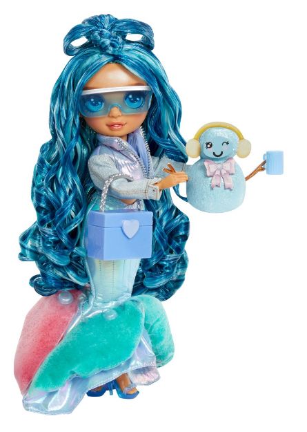 Bild von Rainbow High Winter Wonderland Puppe Skyler (Blue)