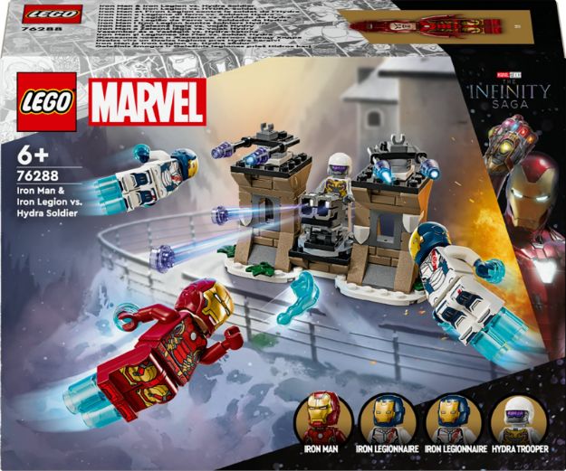 Bild von LEGO® Marvel Super Heroes™ - 76288 Iron Man & Iron Legion vs. HYDRA-Soldat