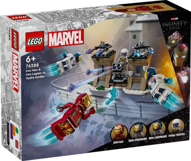 Bild von LEGO® Marvel Super Heroes™ - 76288 Iron Man & Iron Legion vs. HYDRA-Soldat