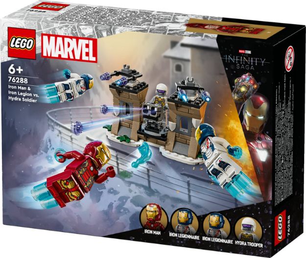 Bild von LEGO® Marvel Super Heroes™ - 76288 Iron Man & Iron Legion vs. HYDRA-Soldat