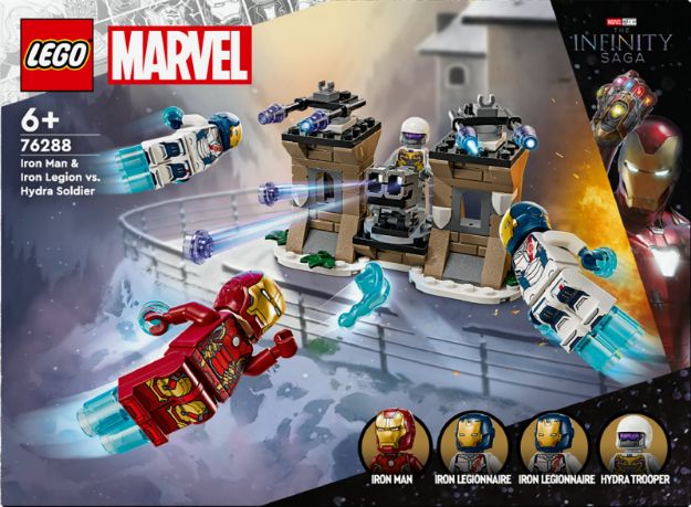 Bild von LEGO® Marvel Super Heroes™ - 76288 Iron Man & Iron Legion vs. HYDRA-Soldat