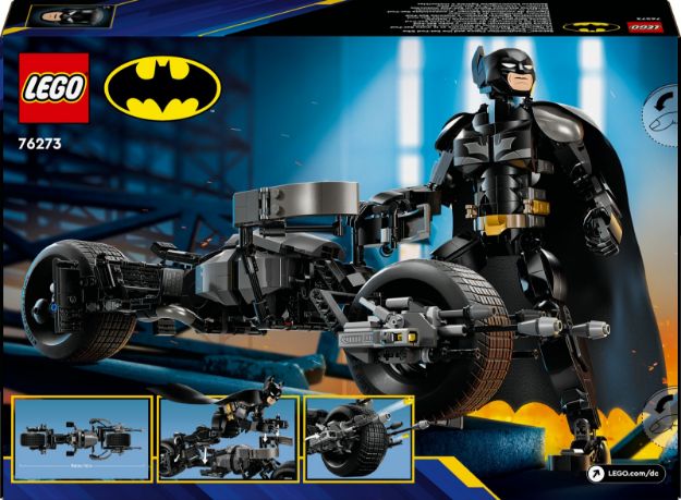 Bild von LEGO® DC Universe Super Heroes™ - 76273 Batman™ Baufigur mit dem Batpod
