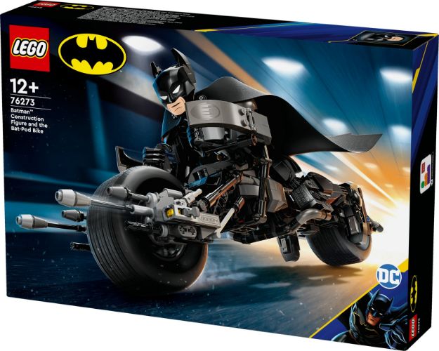 Bild von LEGO® DC Universe Super Heroes™ - 76273 Batman™ Baufigur mit dem Batpod