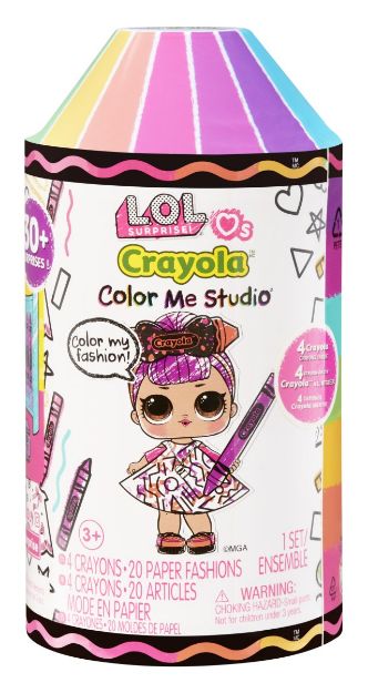 Bild von L.O.L. Surprise Loves Crayola Color Me Studio sort