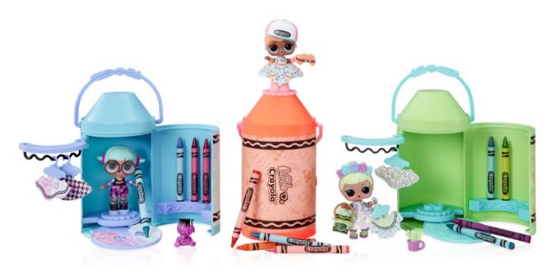 Bild von L.O.L. Surprise Loves Crayola Color Me Studio sort