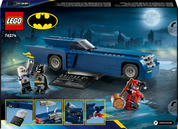 Bild von LEGO® DC Universe Super Heroes™ - 76274 Batman™ im Batmobil™ vs. Harley Quinn™ und Mr. Freeze™