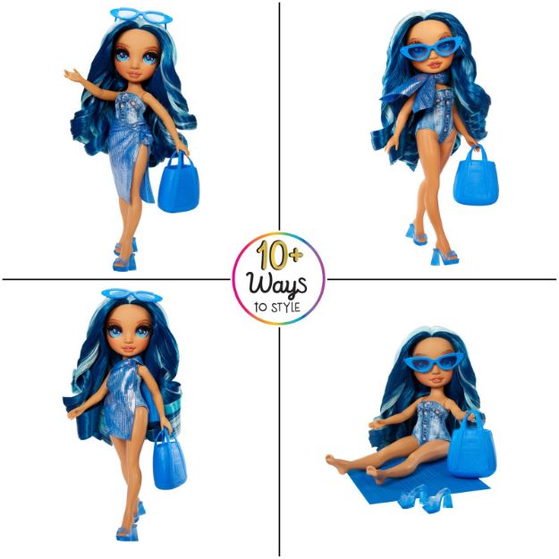 Bild von Rainbow High Swin Style Fashion Doll Skyler (Blue)