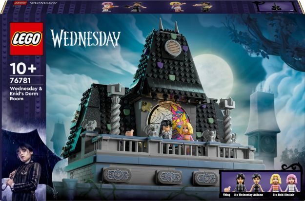 Bild von LEGO® Wednesday - 76781 Wednesdays und Enids Zimmer im Studentenwohnheim
