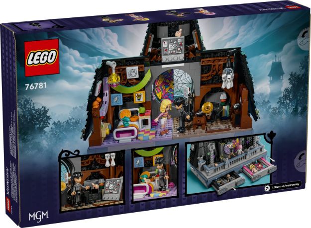 Bild von LEGO® Wednesday - 76781 Wednesdays und Enids Zimmer im Studentenwohnheim