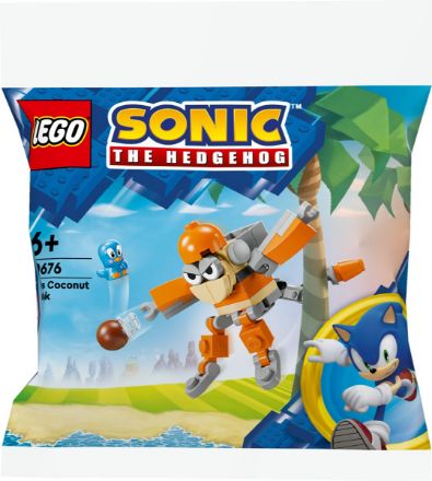 Zeige Details für LEGO Sonic Kikis Kokosnussattacke Polybag Bild von LEGO Sonic Kikis Kokosnussattacke Polybag