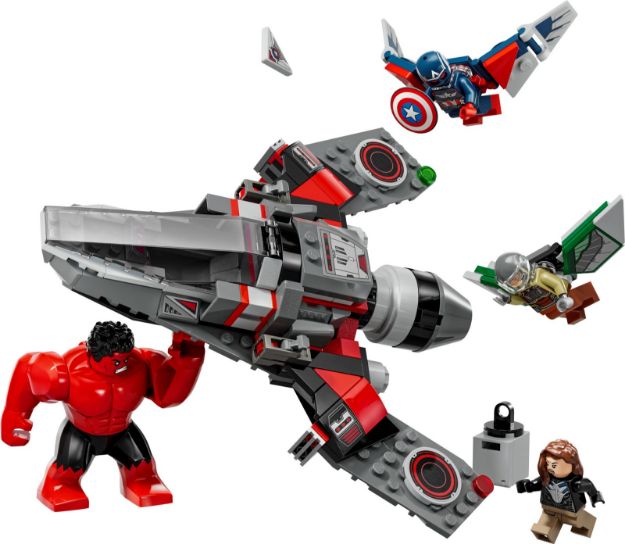 Bild von LEGO® Marvel Super Heroes™ - 76292 Showdown zwischen Captain America und Red Hulk