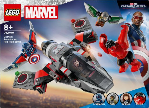 Bild von LEGO® Marvel Super Heroes™ - 76292 Showdown zwischen Captain America und Red Hulk